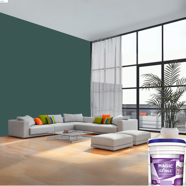 Magic Paints XT Max Premium Exterior Emulsion premium acrylic exterior wall paint offering excellent coverage, superior weather resistance, UV protection, water resistance, fade-resistant color retention, and a smooth, durable finish for residential and commercial buildings.
