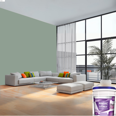Magic Paints XT Max Premium Exterior Emulsion premium acrylic exterior wall paint offering excellent coverage, superior weather resistance, UV protection, water resistance, fade-resistant color retention, and a smooth, durable finish for residential and commercial buildings.